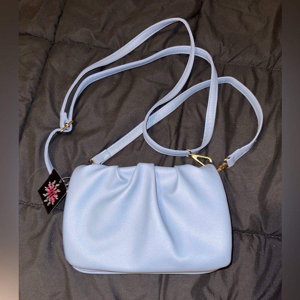 Blue purse